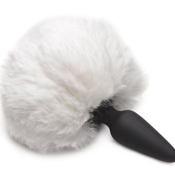 Large Anal Plug with Interchangeable Bunny Tail -