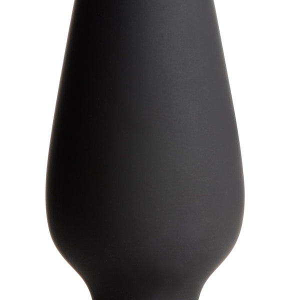 Large Anal Plug with Interchangeable Fox Tail -  and White