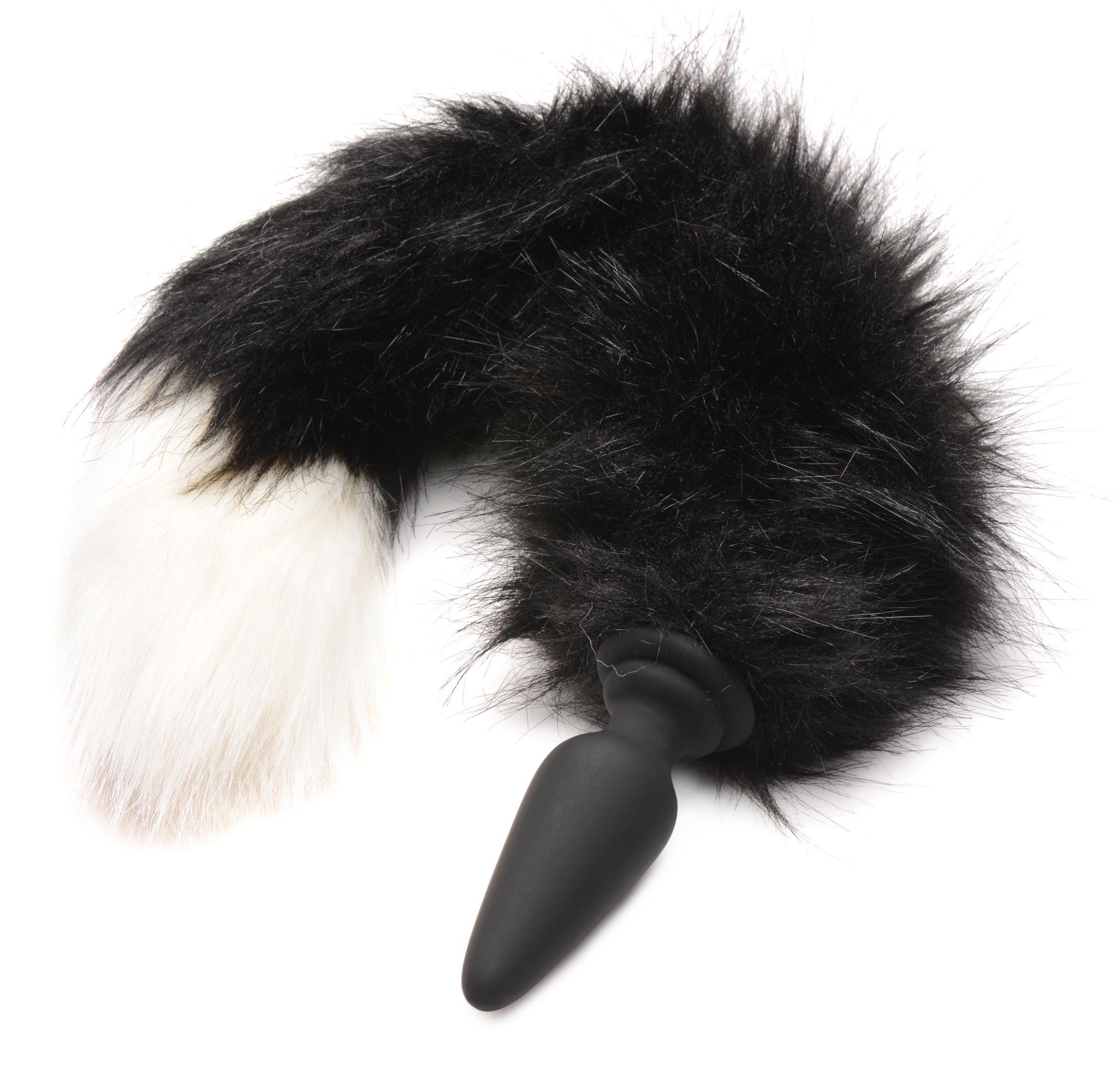 Large Anal Plug with Interchangeable Fox Tail