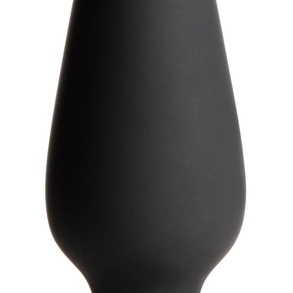Large Anal Plug with Interchangeable Fox Tail -  and White