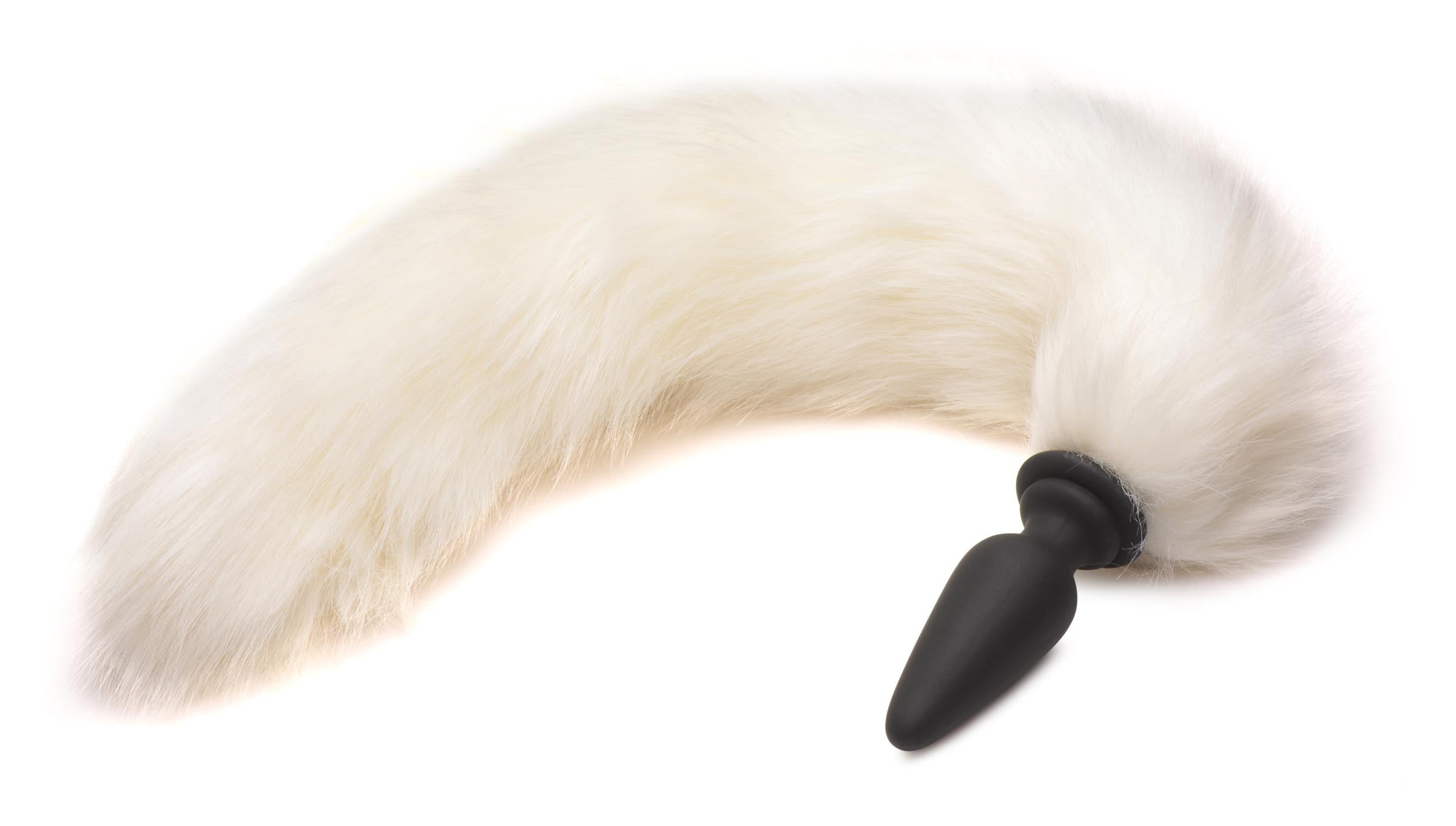 Large Anal Plug with Interchangeable Fox Tail