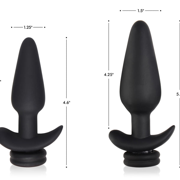 Small Vibrating Anal Plug with Interchangeable Bunny Tail -