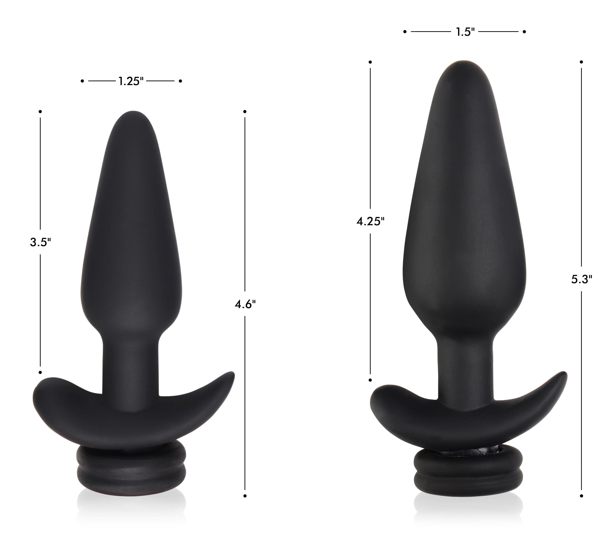 Large Vibrating Anal Plug with Interchangeable Bunny Tail -