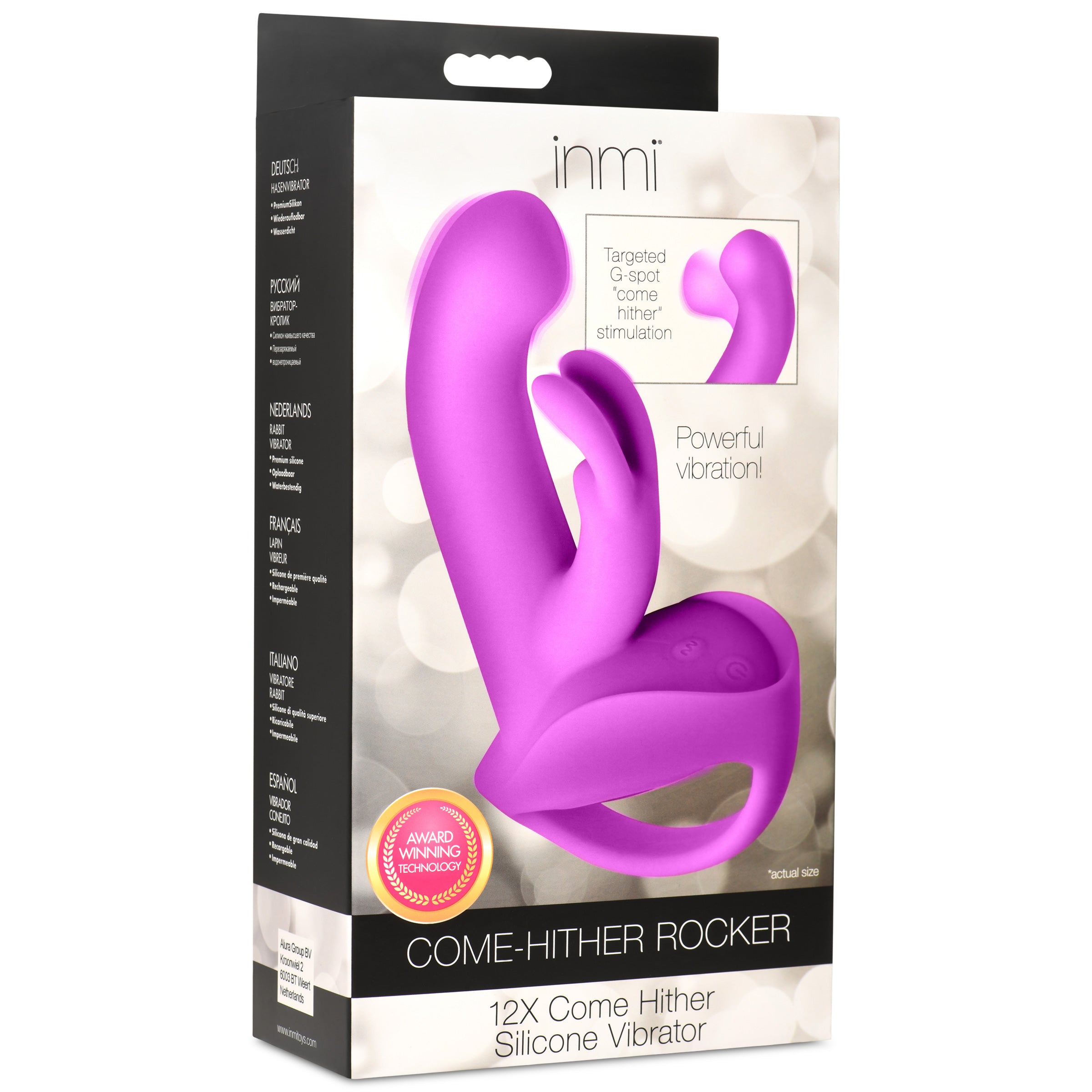 12X Come-Hither Rocker Silicone Vibrator