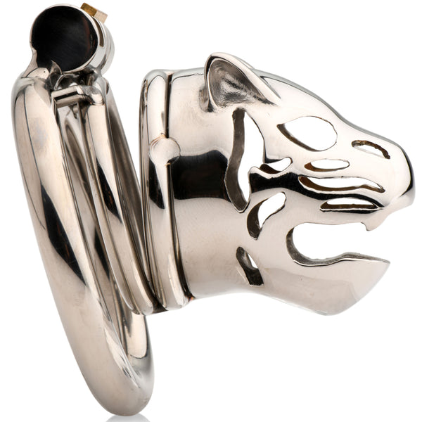 Caged Cougar Locking Chastity Cage