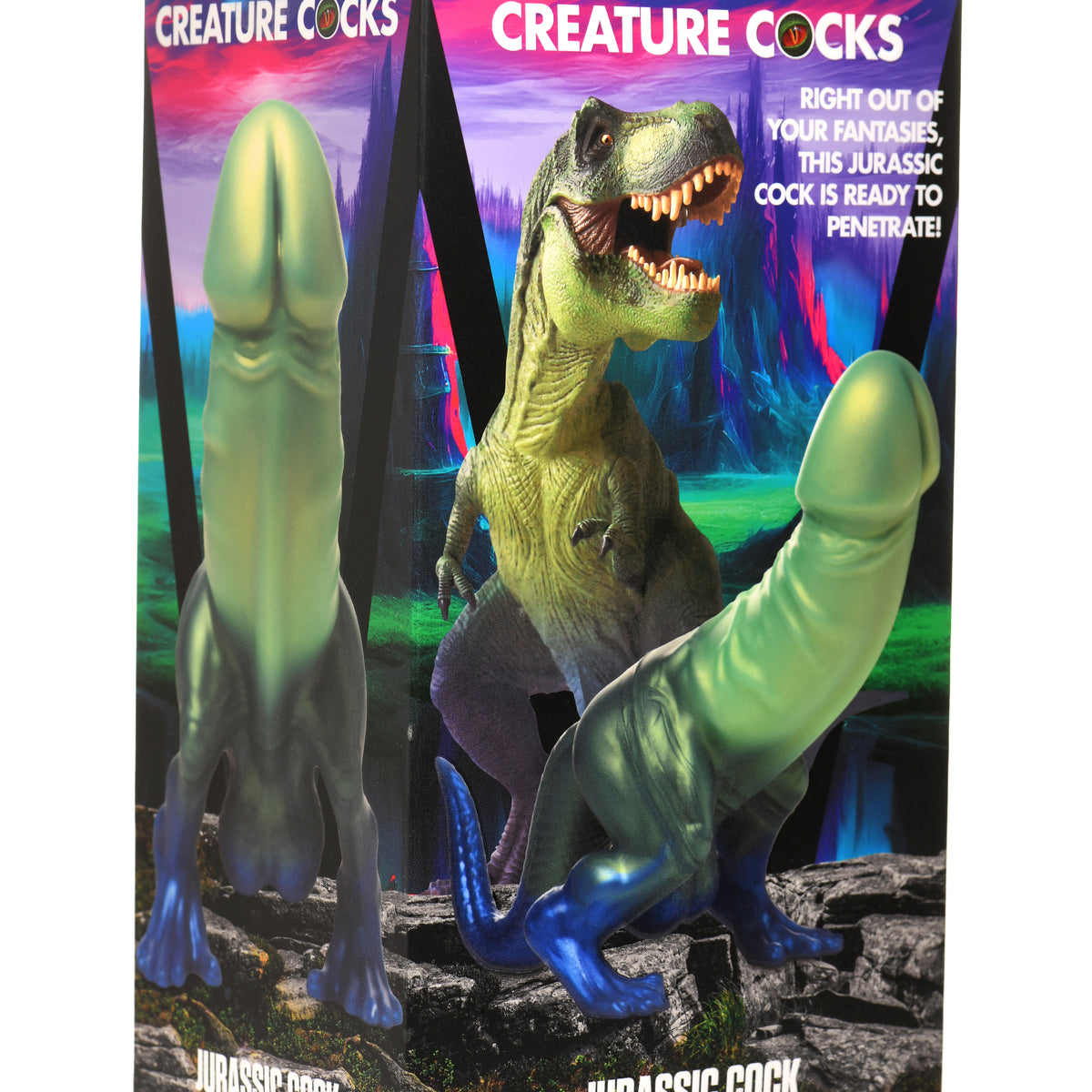Jurassic Cock Dinosaur Silicone Dildo