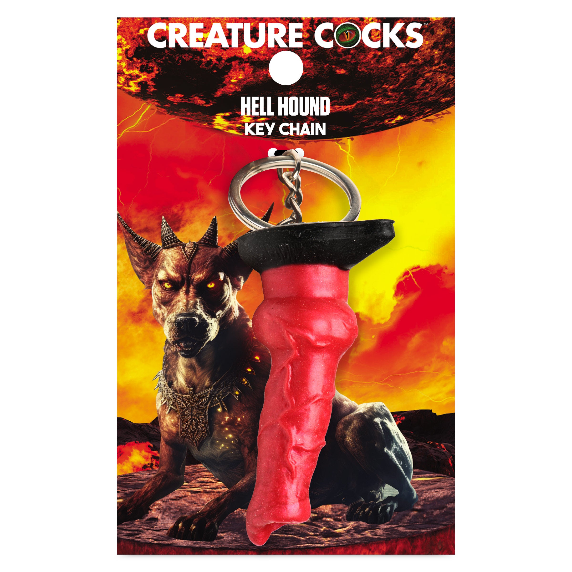 Hell Hound Mini Dildo Key Chain