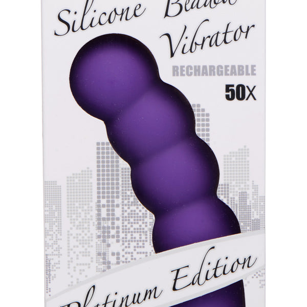 50X Silicone Beaded Vibrator -