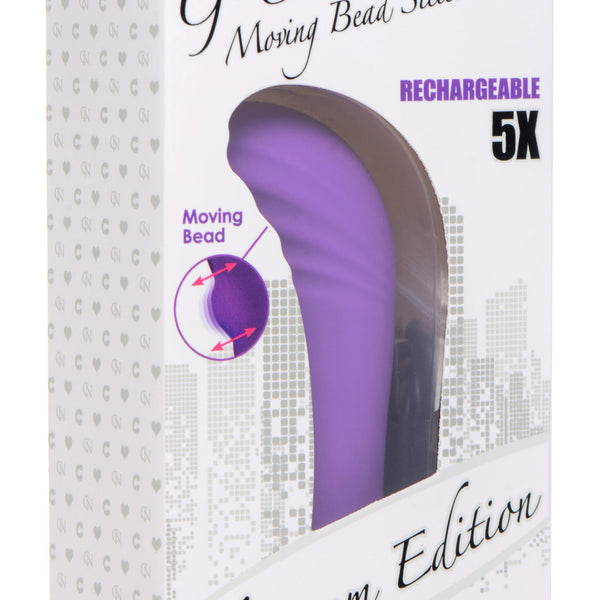 G-Charm Moving Bead Silicone Vibrator