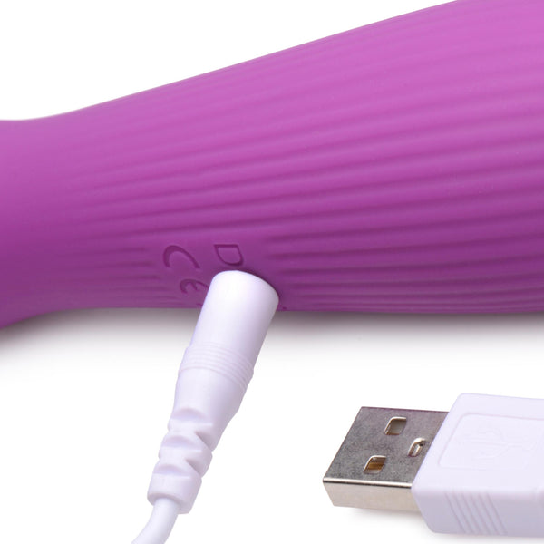 10X Silicone Wand Massager - Violet