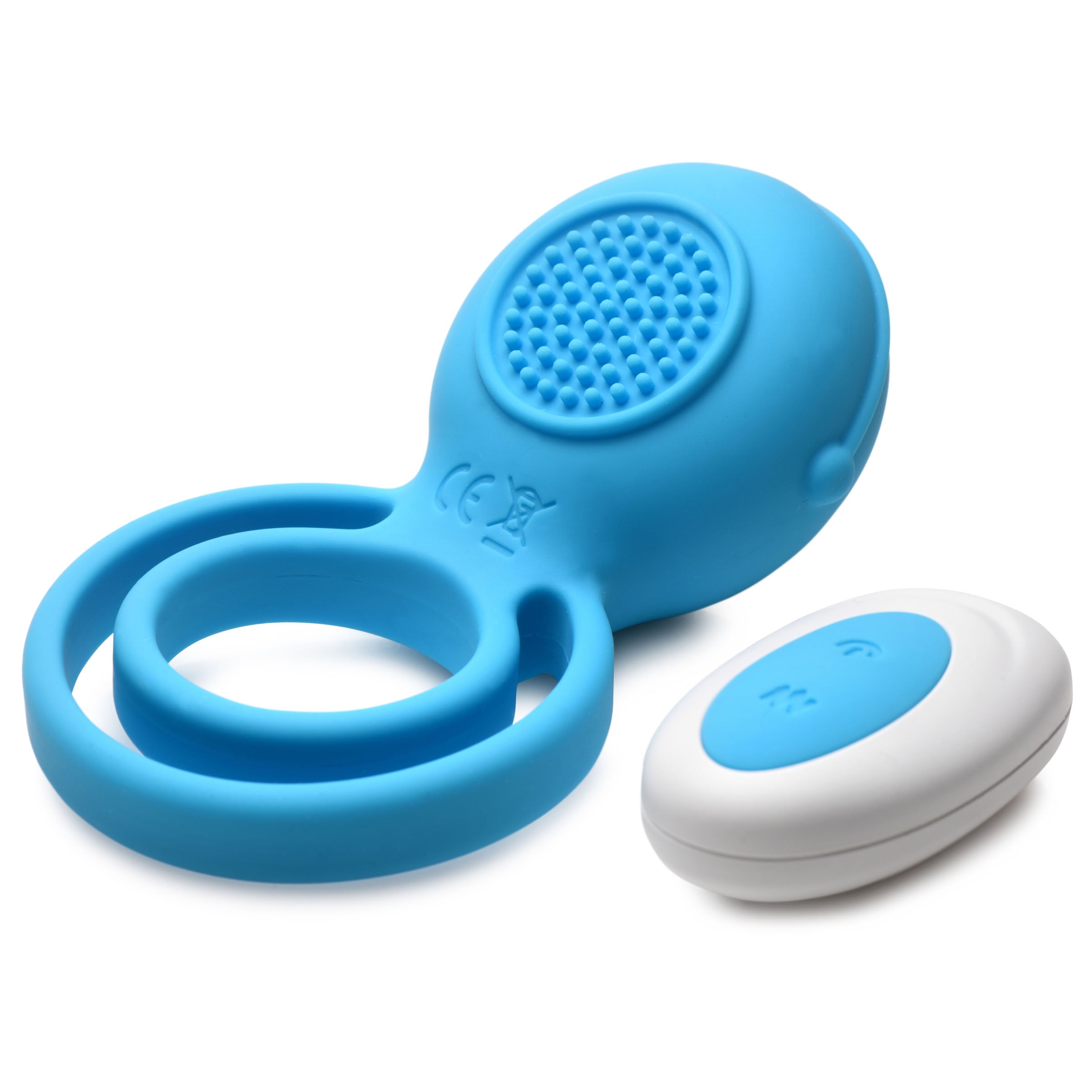 Love Loops 10X Silicone Cock Ring with Remote -