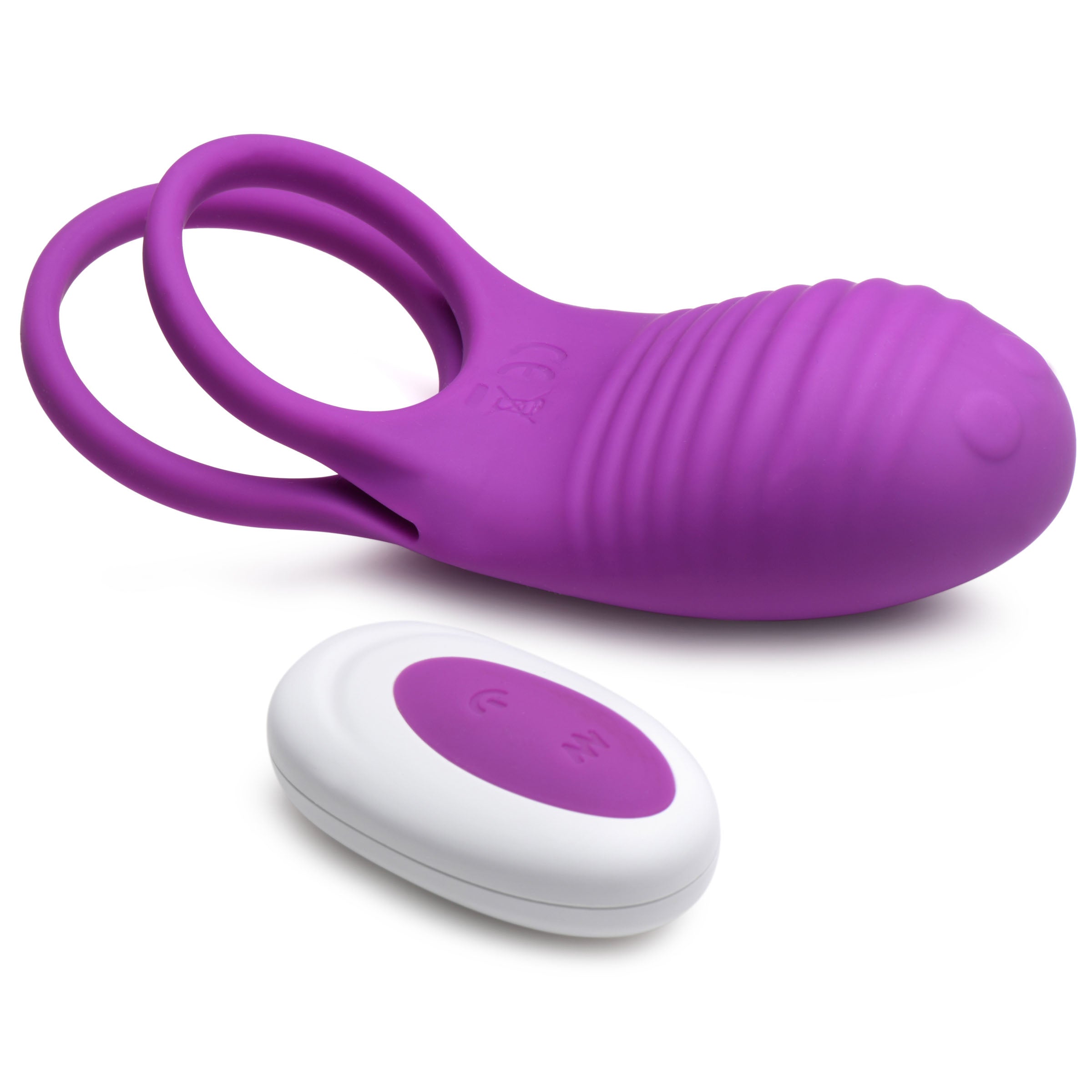 Love Loops 10X Silicone Cock Ring with Remote -