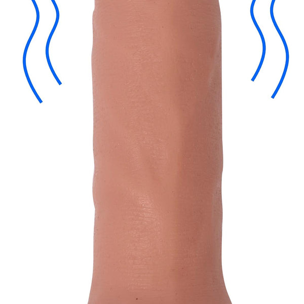 Jock Light Vibrating Dildo - 6 Inch