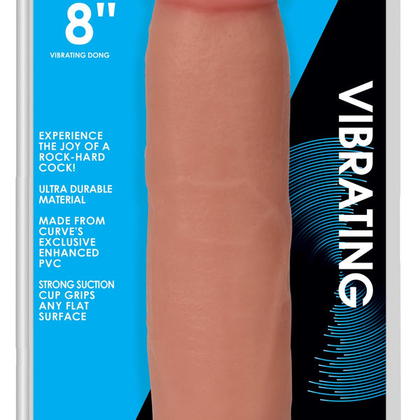 Jock Light Vibrating Dildo - 8 Inch