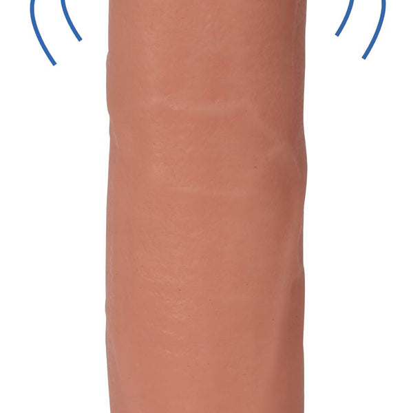 Jock Light Vibrating Dildo - 8 Inch