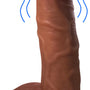Jock Medium Vibrating Dildo with Balls - 9 Inch