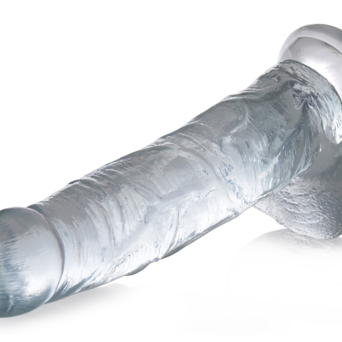 Jock C-Thru Dildo - 10 Inch