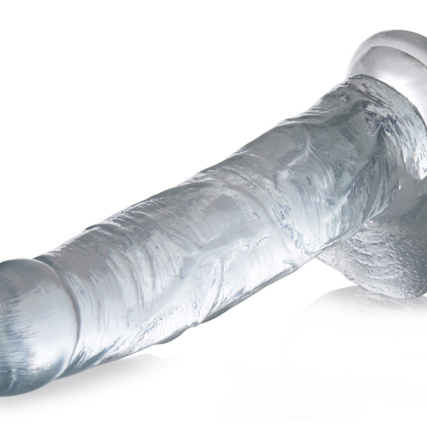 Jock C-Thru Dildo - 10 Inch