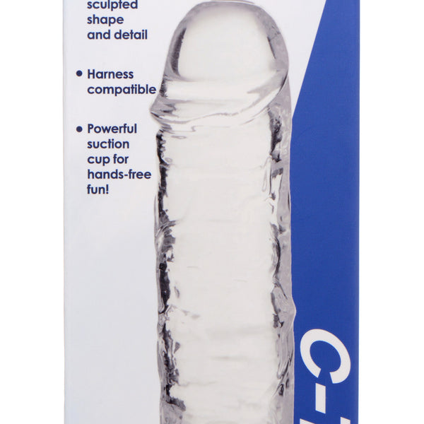 Jock C-Thru Dildo - 8 Inch