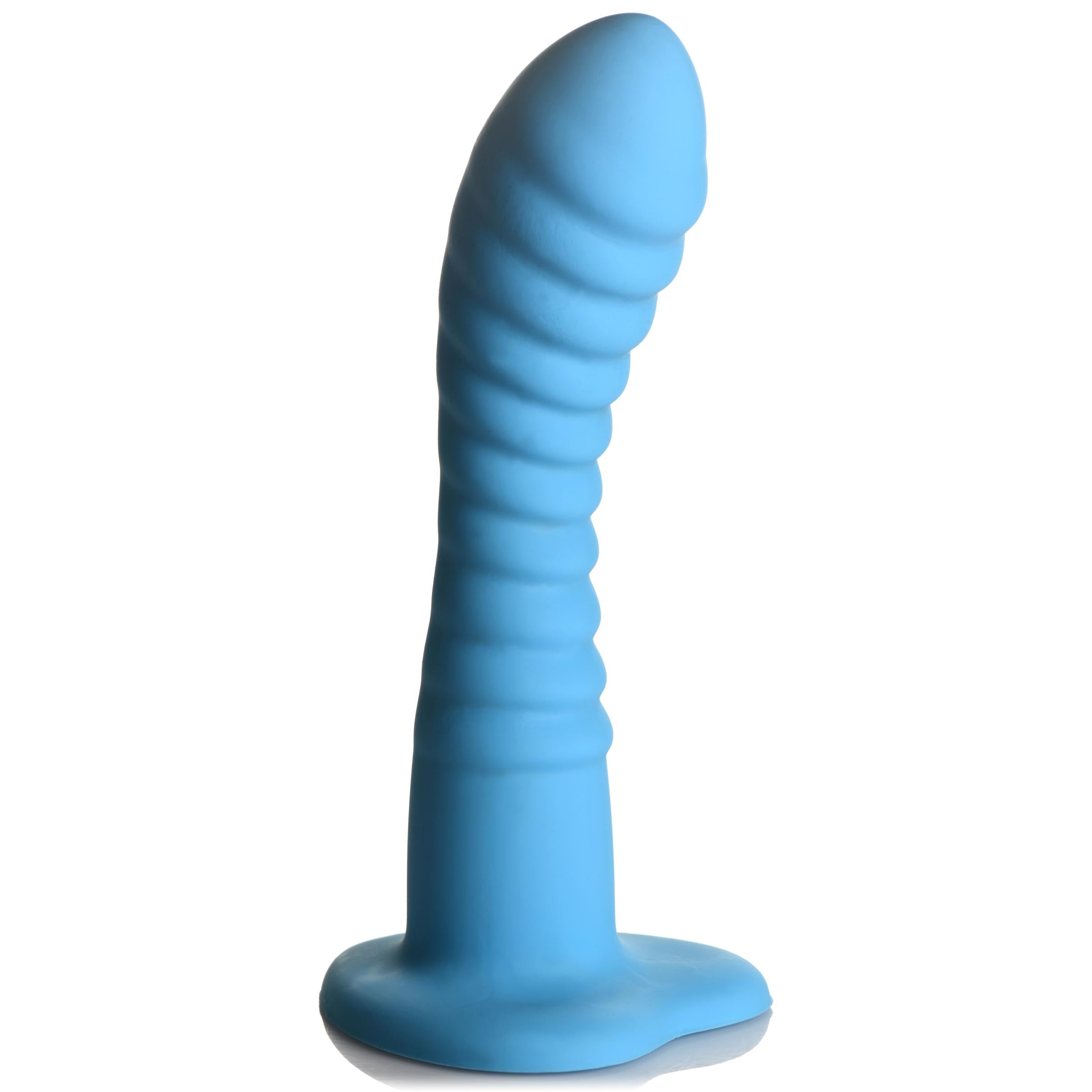 Ribbed Silicone  Dildo