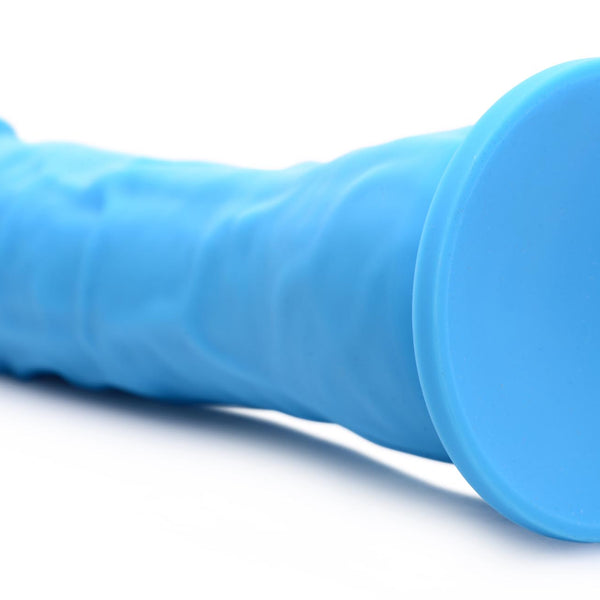 7 Inch Silicone Dildo - Berry