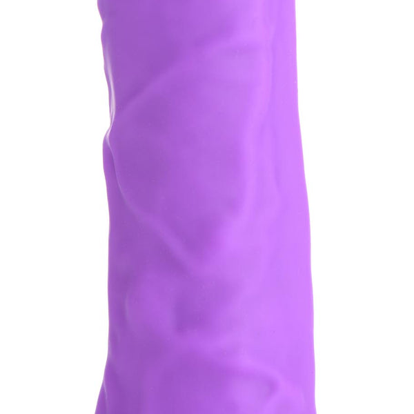 7 Inch Silicone Dildo - Grape