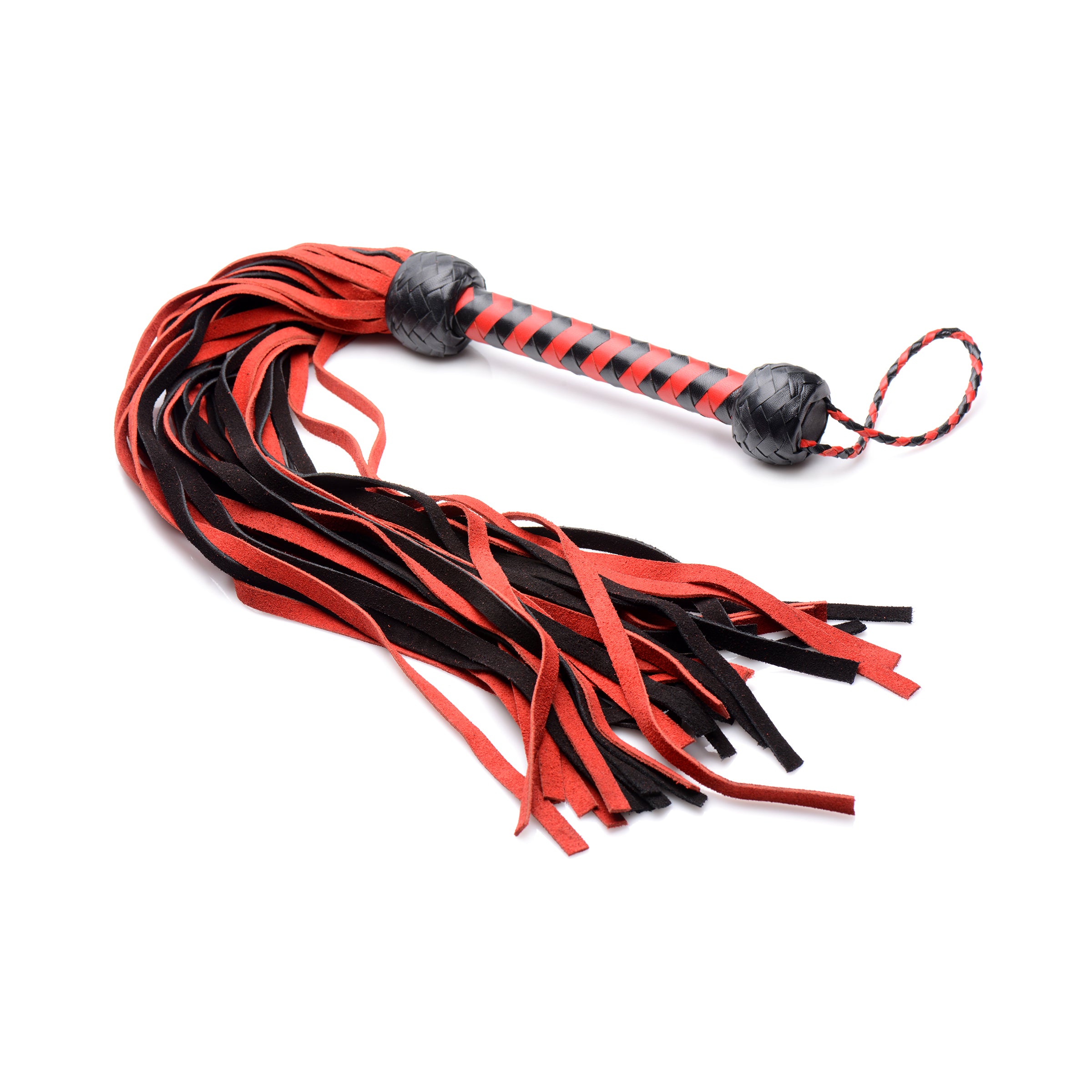 Isabella Sinclaire  and Red Suede Flogger