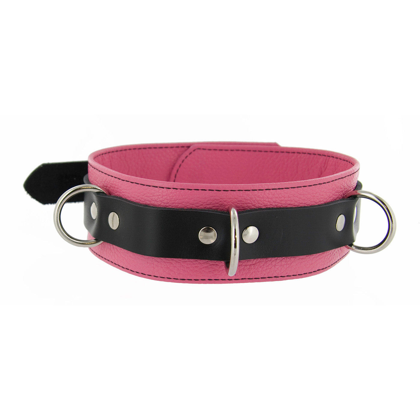 Strict Leather Deluxe Locking Collar -  and Black