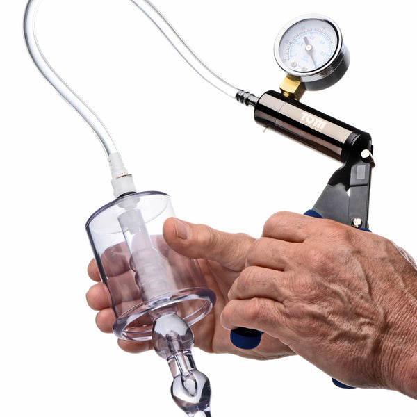 Anal Pump Cylinder with Stimulator Shaft