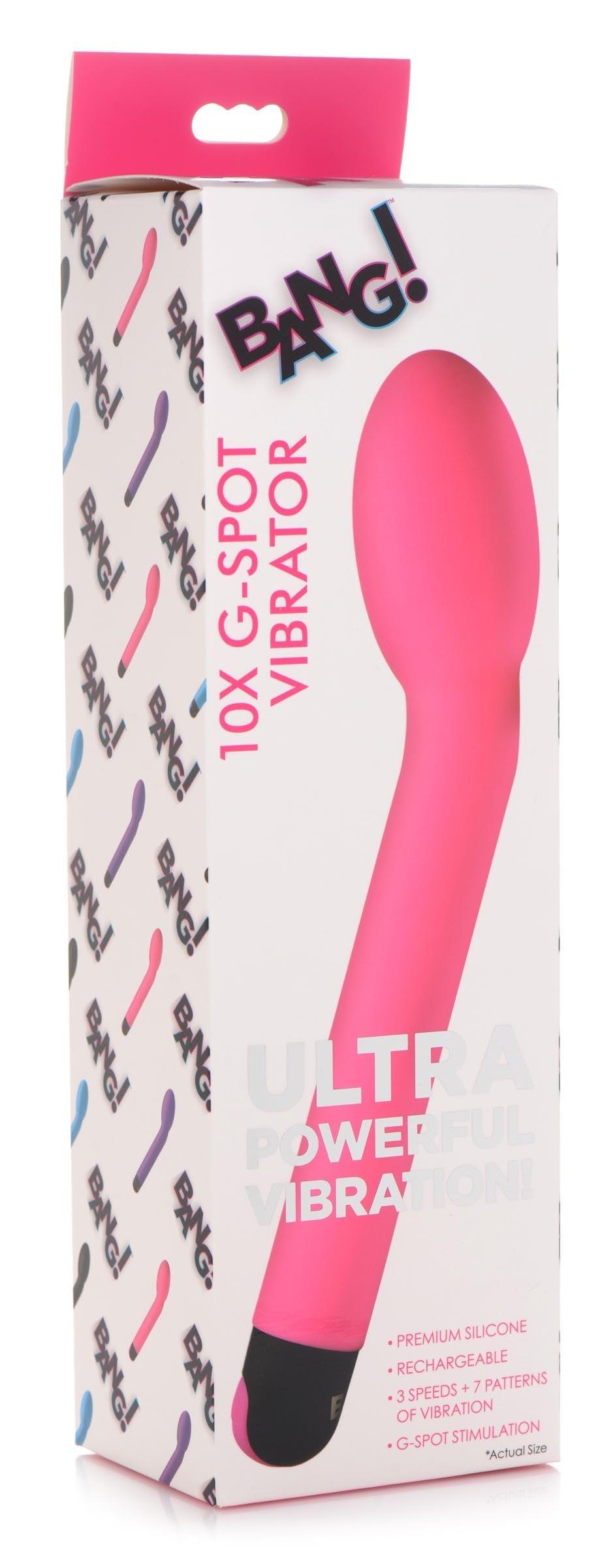 10X Silicone G-Spot Vibrator