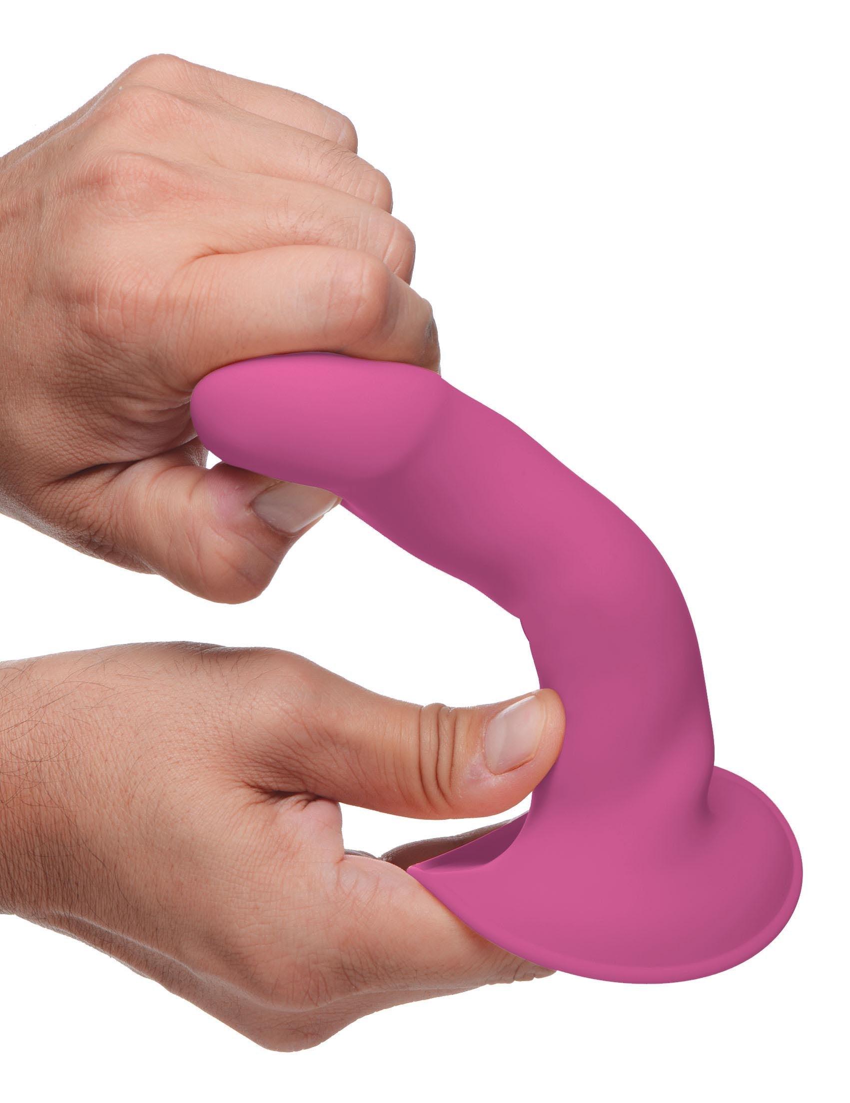 10X Squeezable Vibrating Dildo