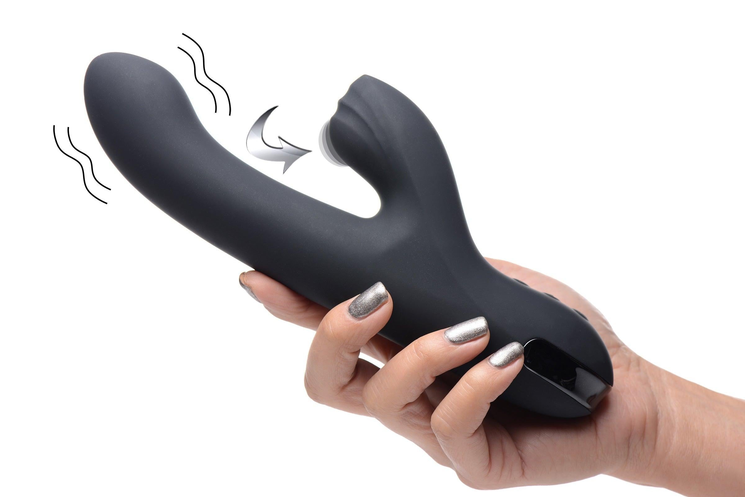 5 Star 13X Silicone Pulsing and Vibrating Rabbit