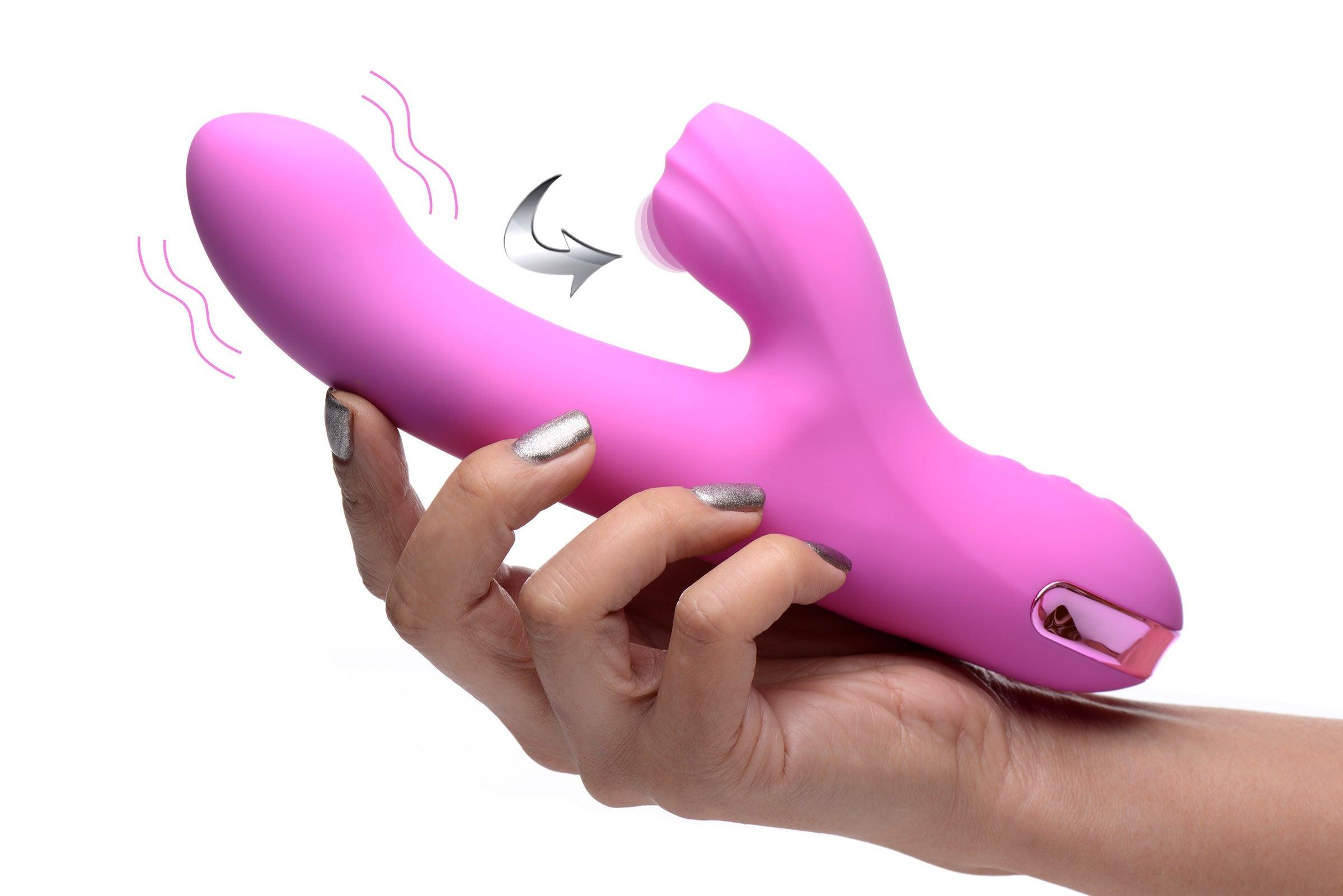 5 Star 13X Silicone Pulsing and Vibrating Rabbit