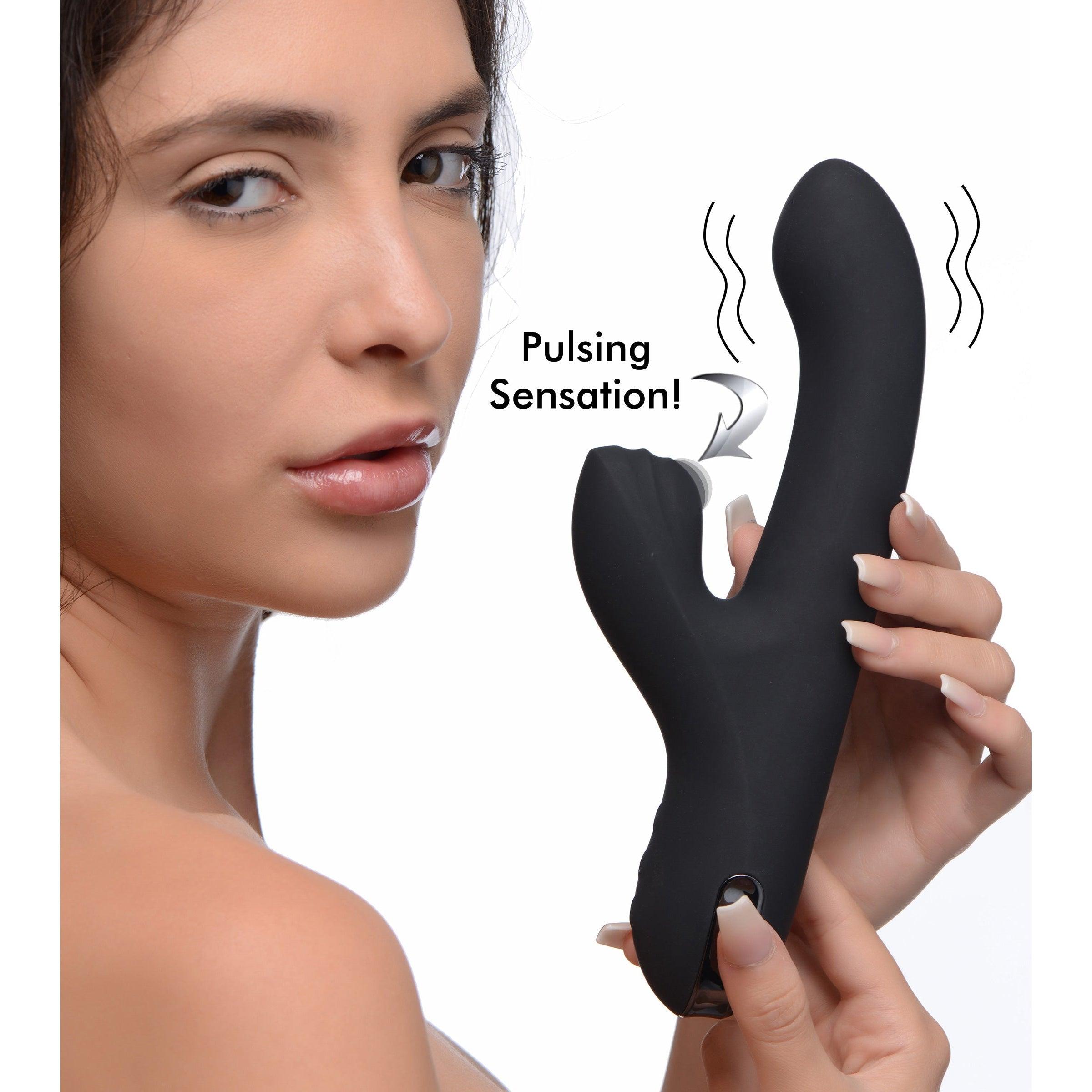 5 Star 13X Silicone Pulsing and Vibrating Rabbit