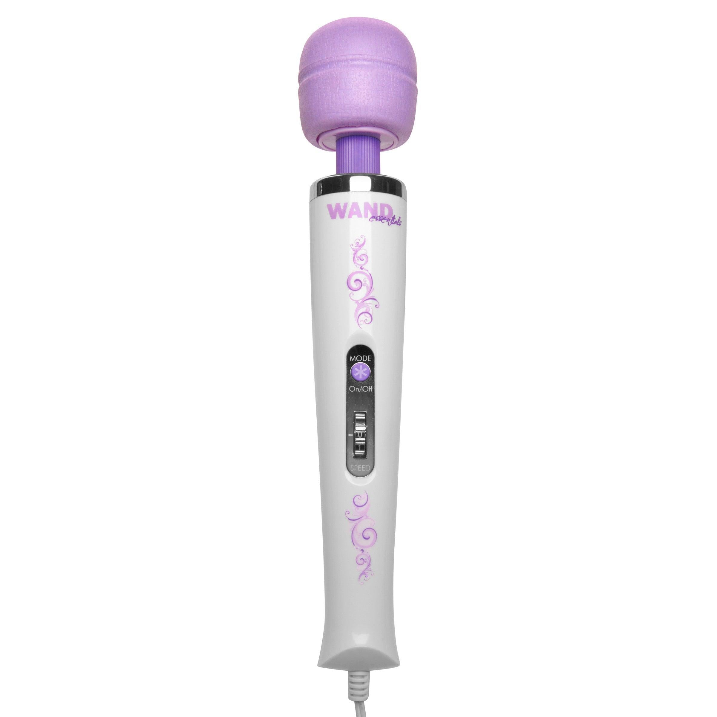 64 Mode Wand Vibrator with Flutter Tip Attachment Kit