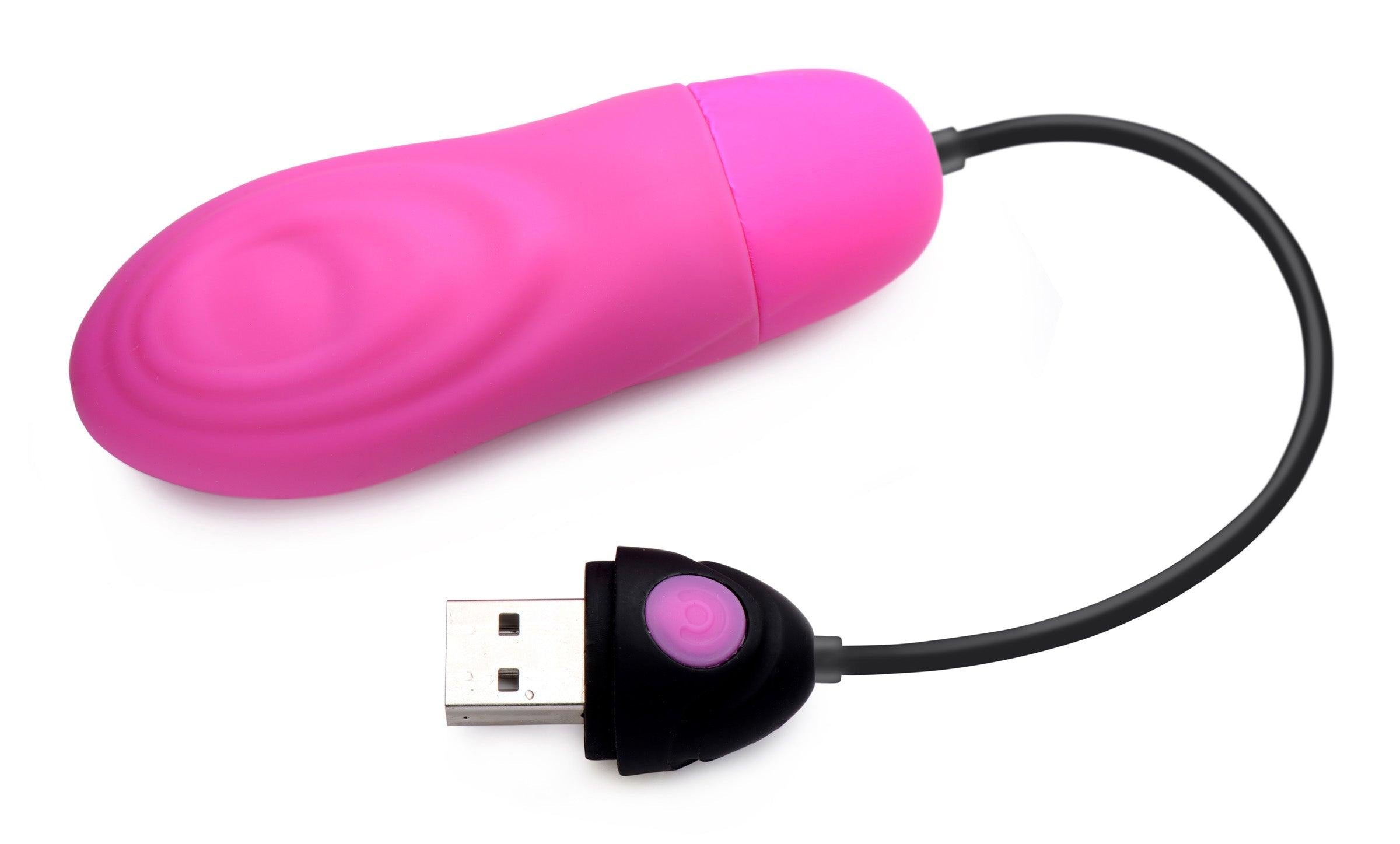 7X Pulsing Rechargeable Silicone Vibrator