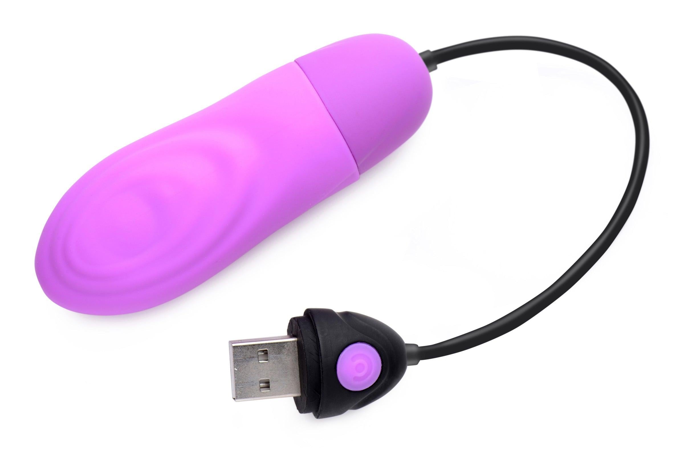 7X Pulsing Rechargeable Silicone Vibrator