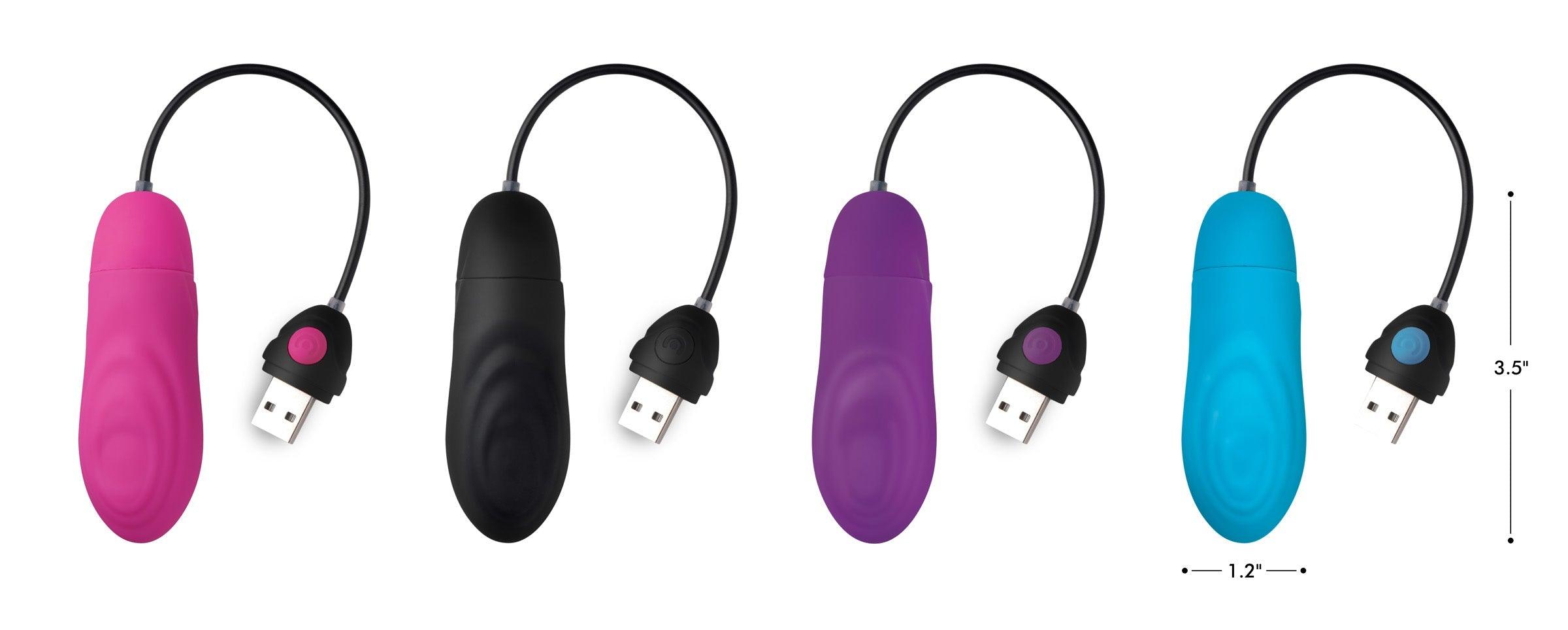 7X Pulsing Rechargeable Silicone Vibrator