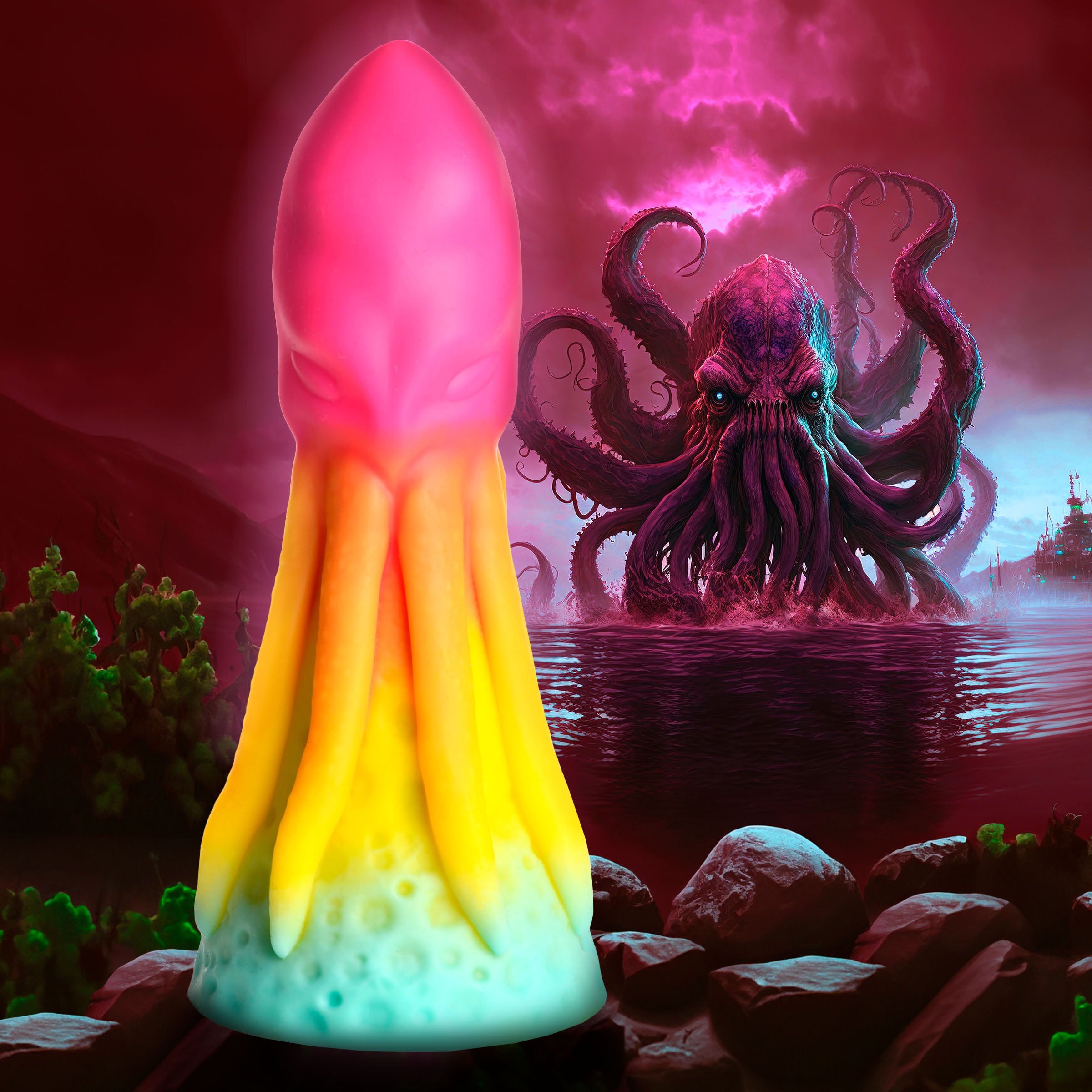 King Kraken Silicone Dildo