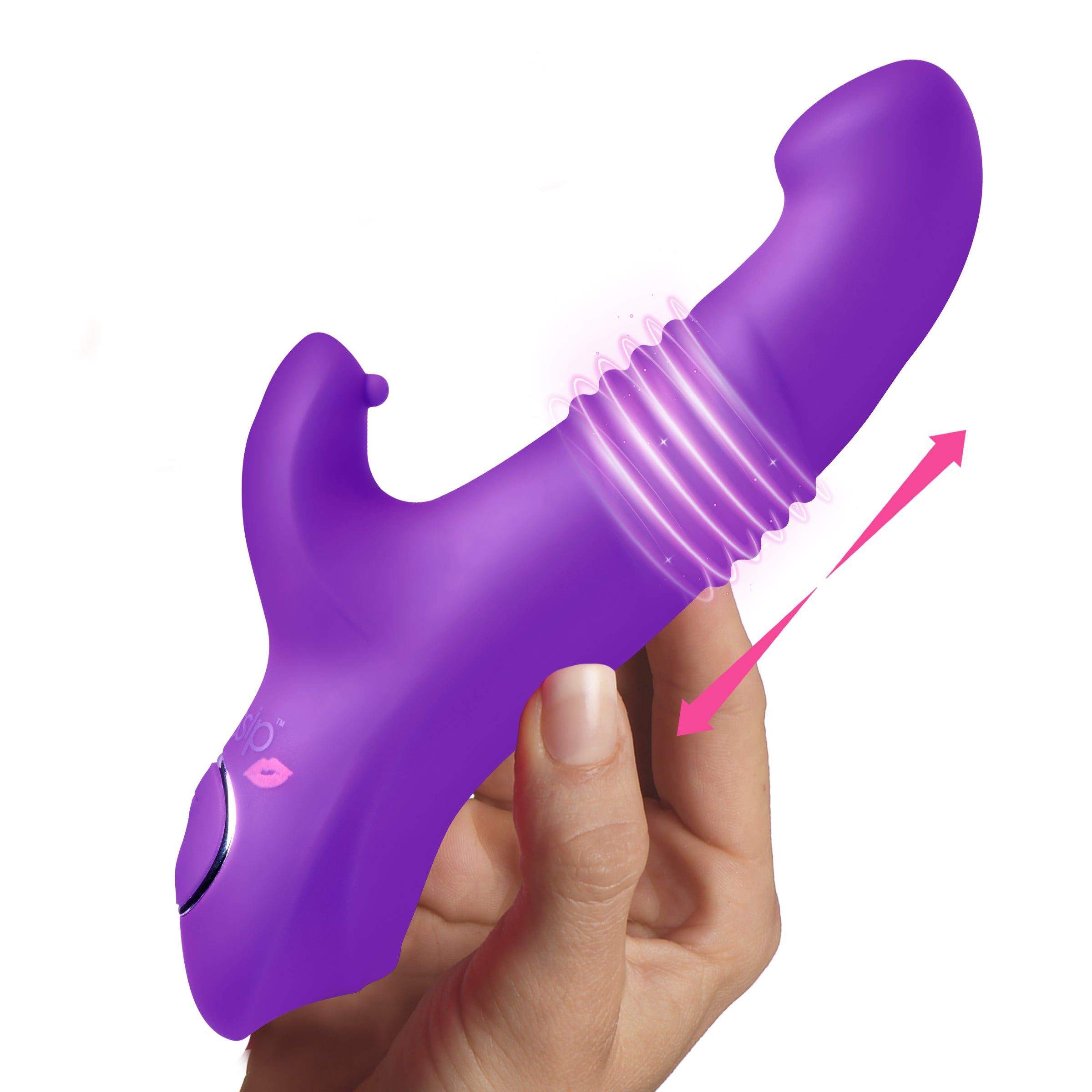 Blaster 7X Thrusting Silicone Rabbit Vibrator -