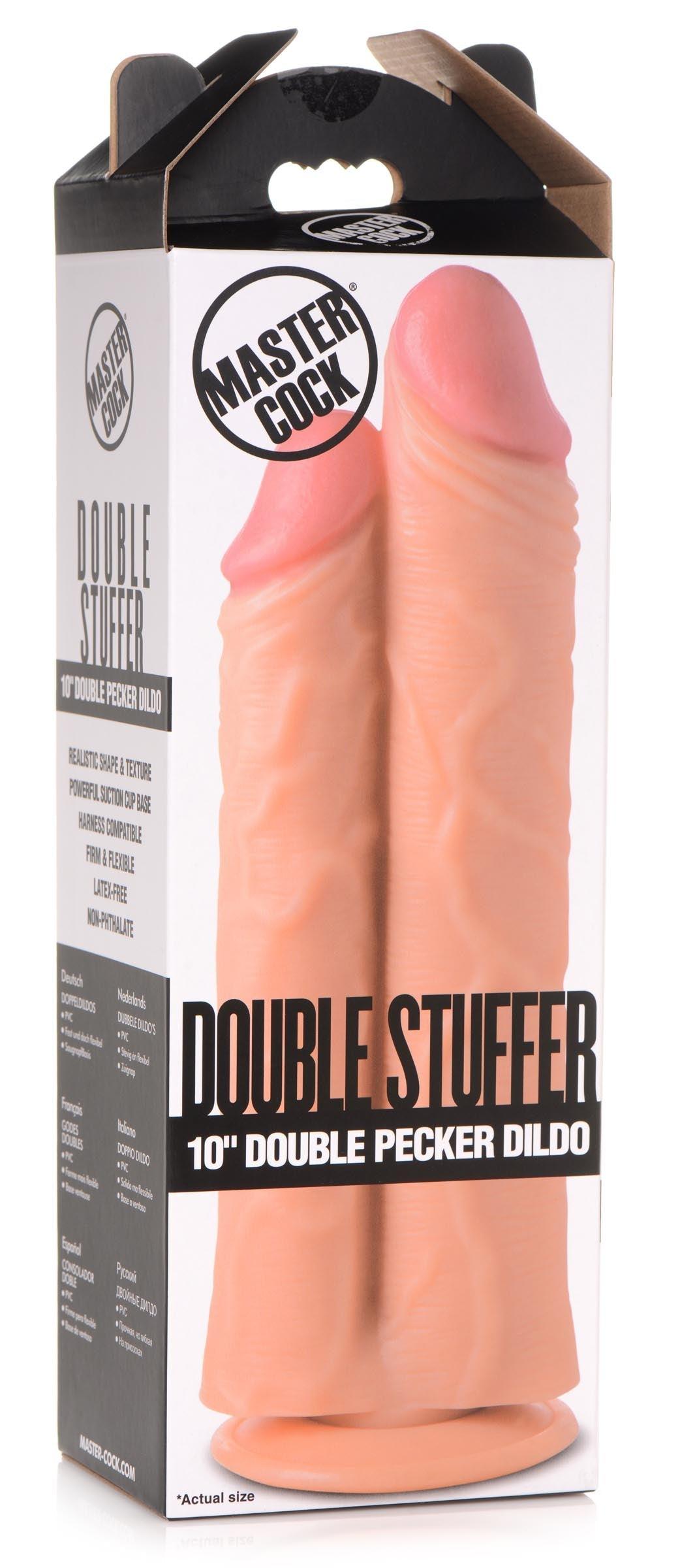 Double Stuffer 10 Inch Dildo