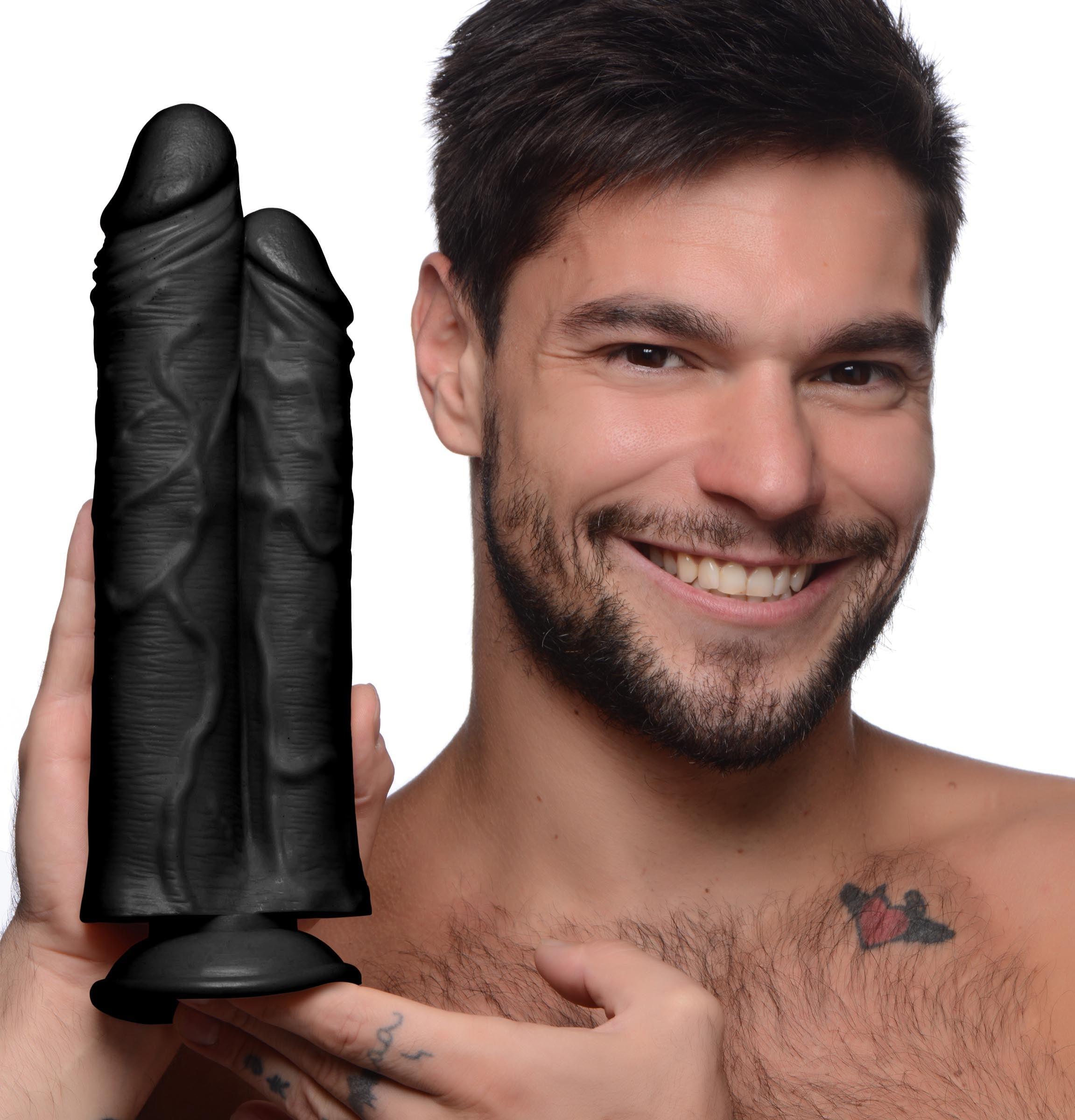 Double Stuffer 10 Inch Dildo