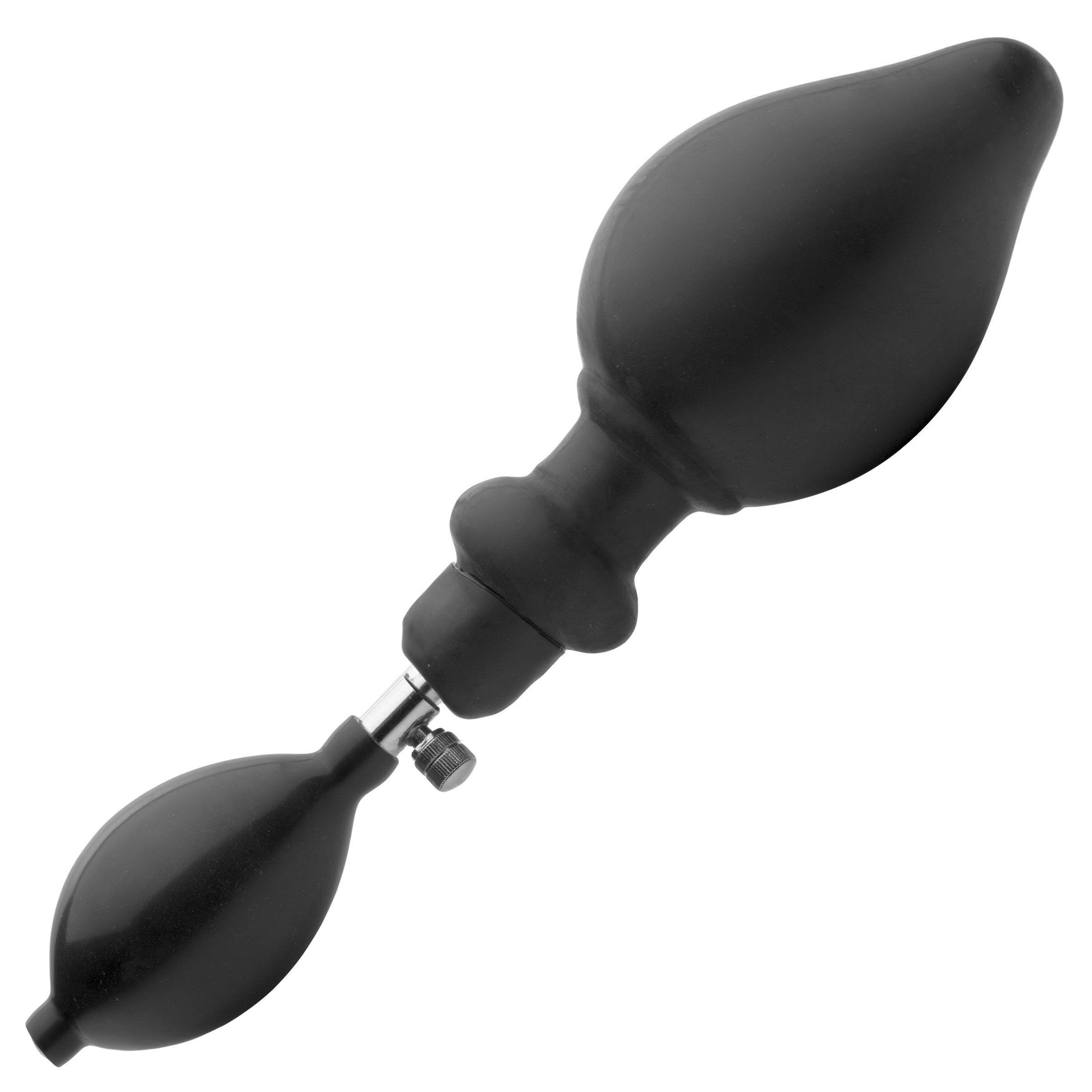 Expander Inflatable Anal Plug with Removable Pump