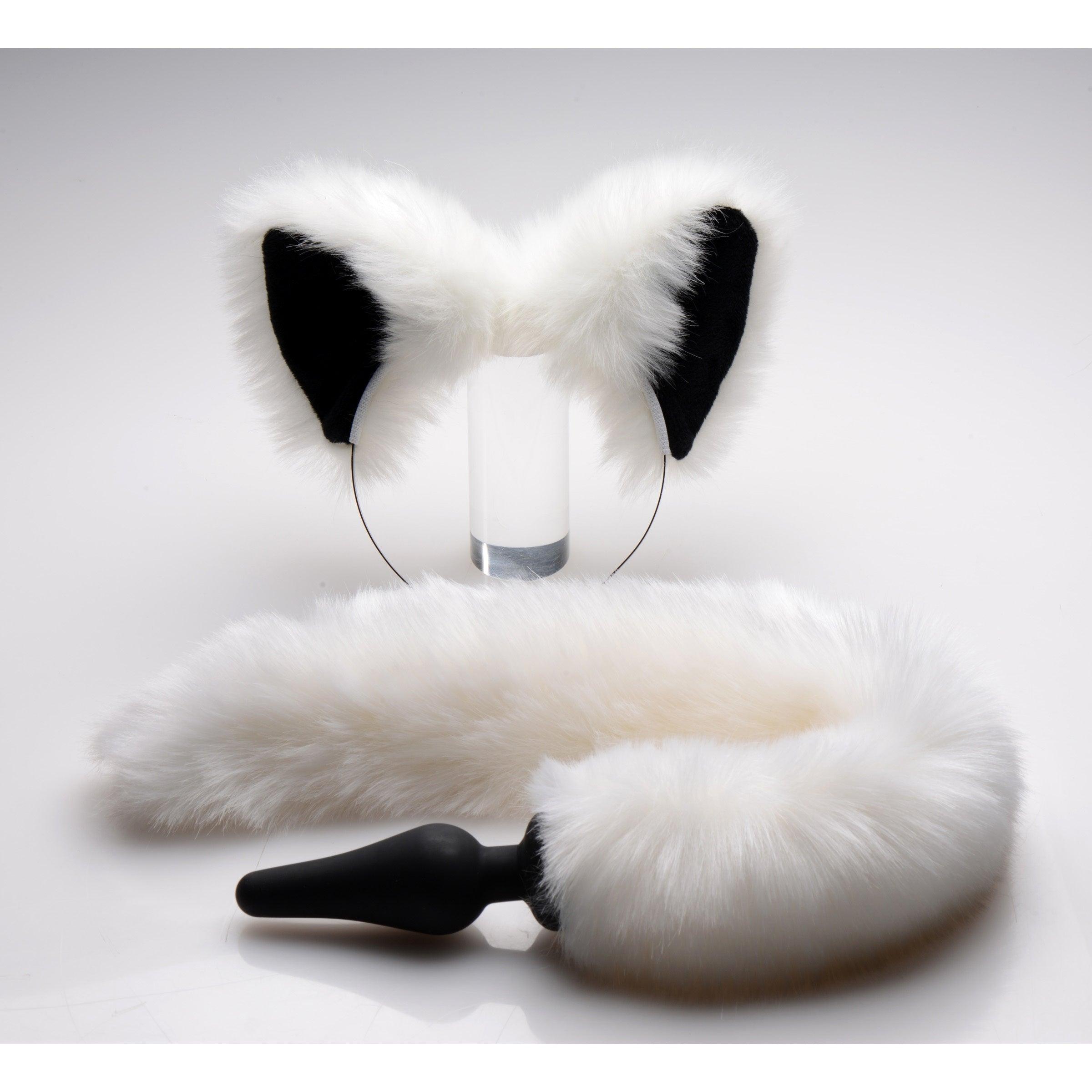 Fox Tail Anal Plug and Ears Set