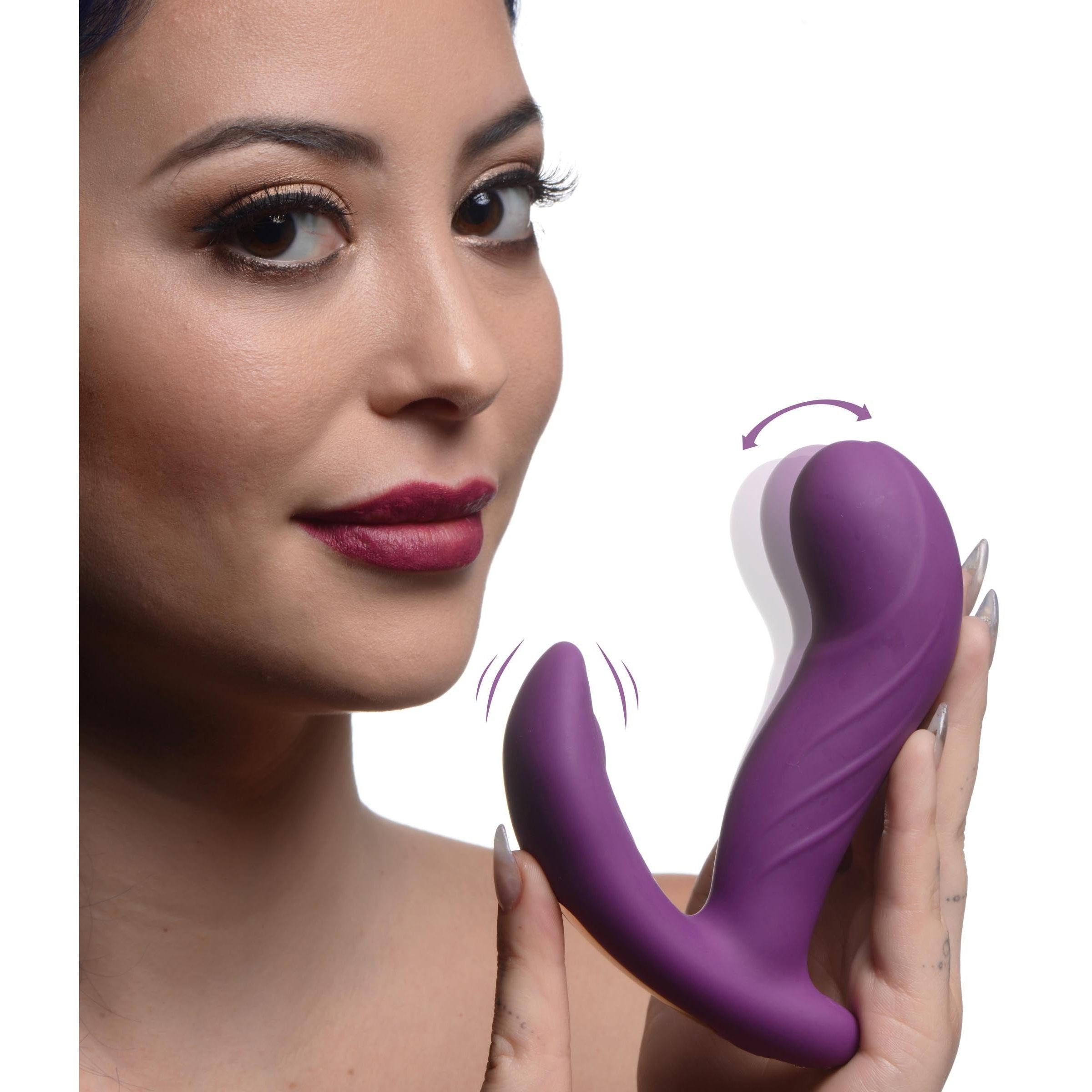 G-Rocker 10X Come Hither Silicone Vibrator with Remote Control