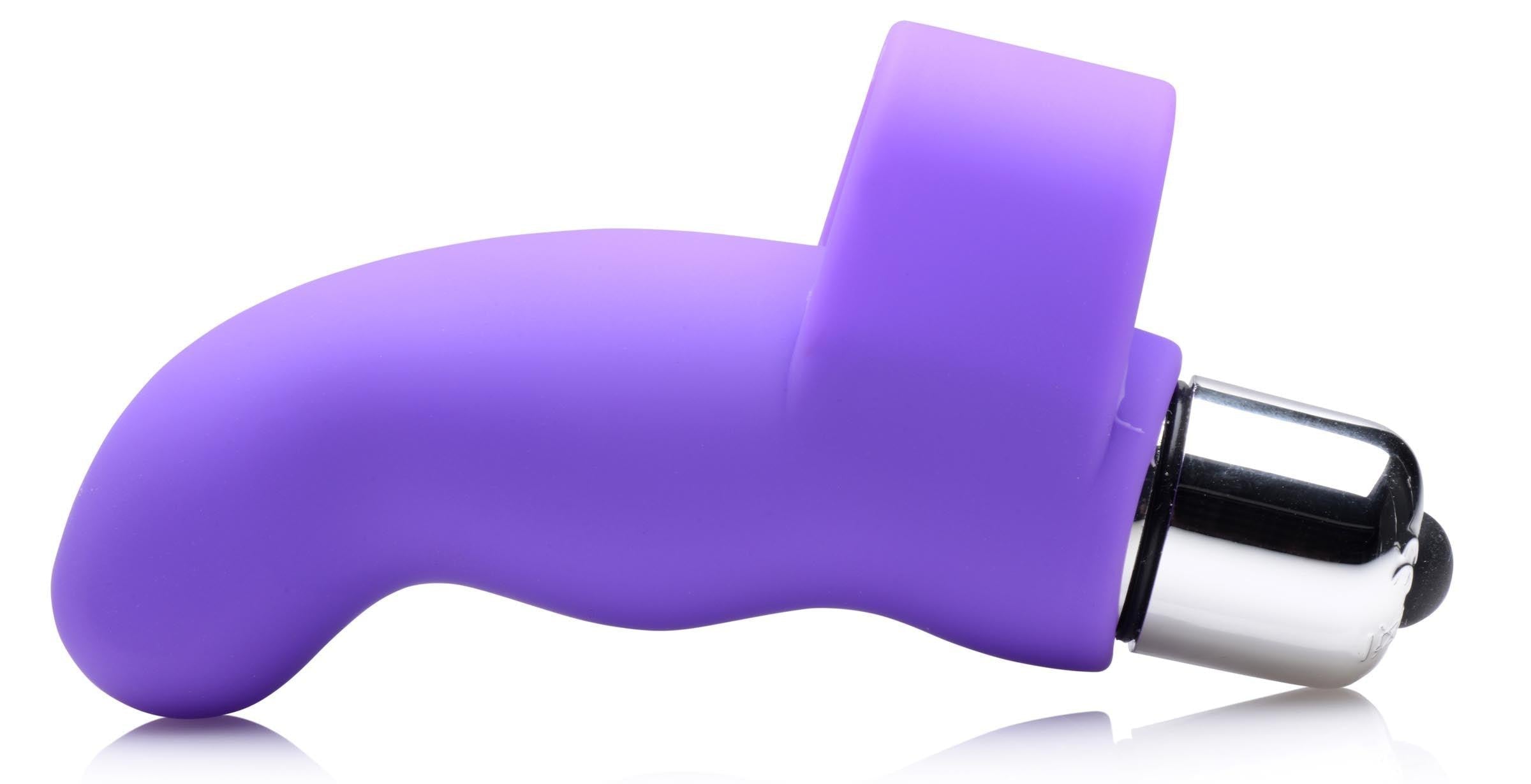 G-Thrill Silicone Finger Vibe - Magenta