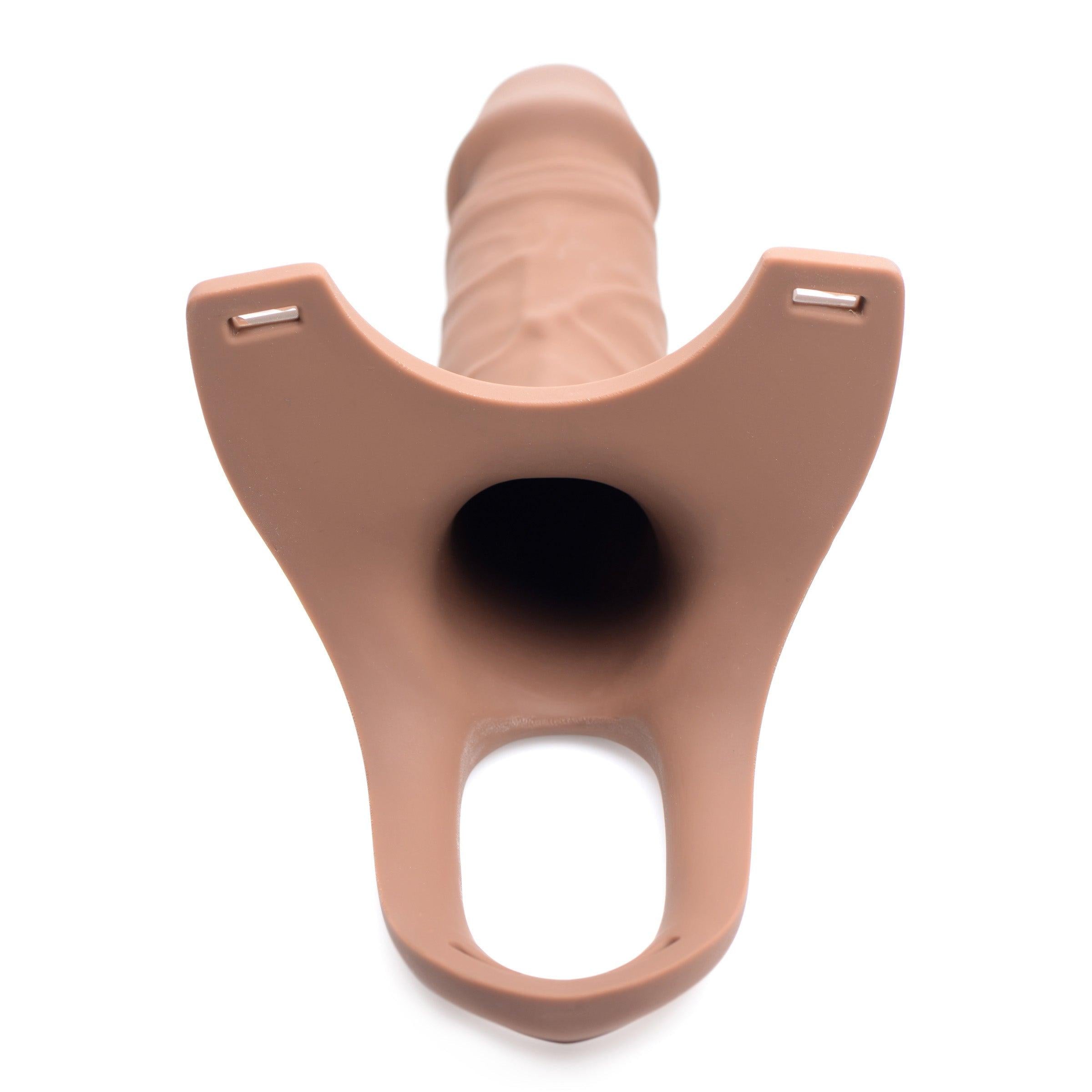 Hollow Silicone Dildo Strap-on