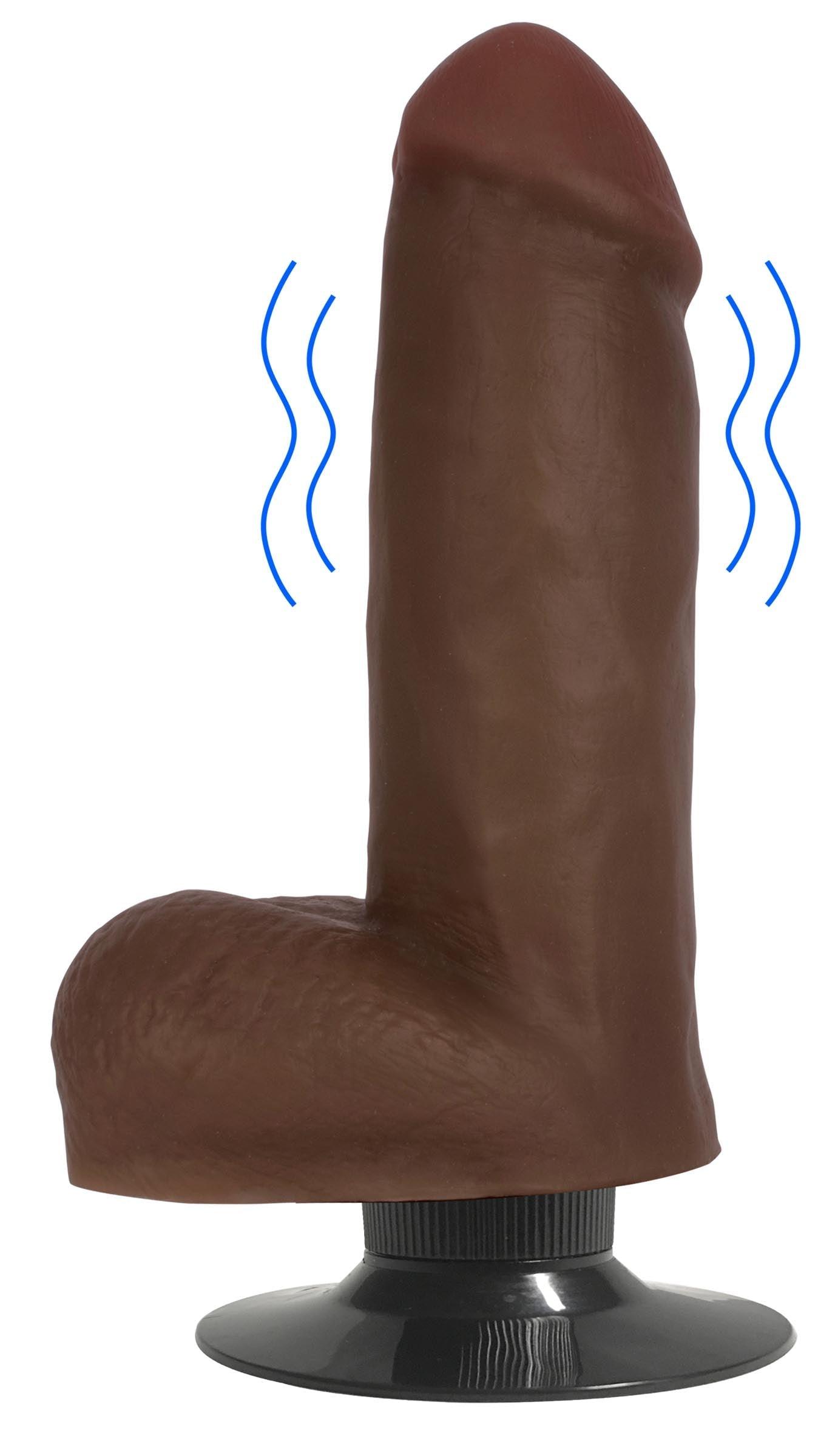 Jock Light Vibrating Dildo - 6 Inch