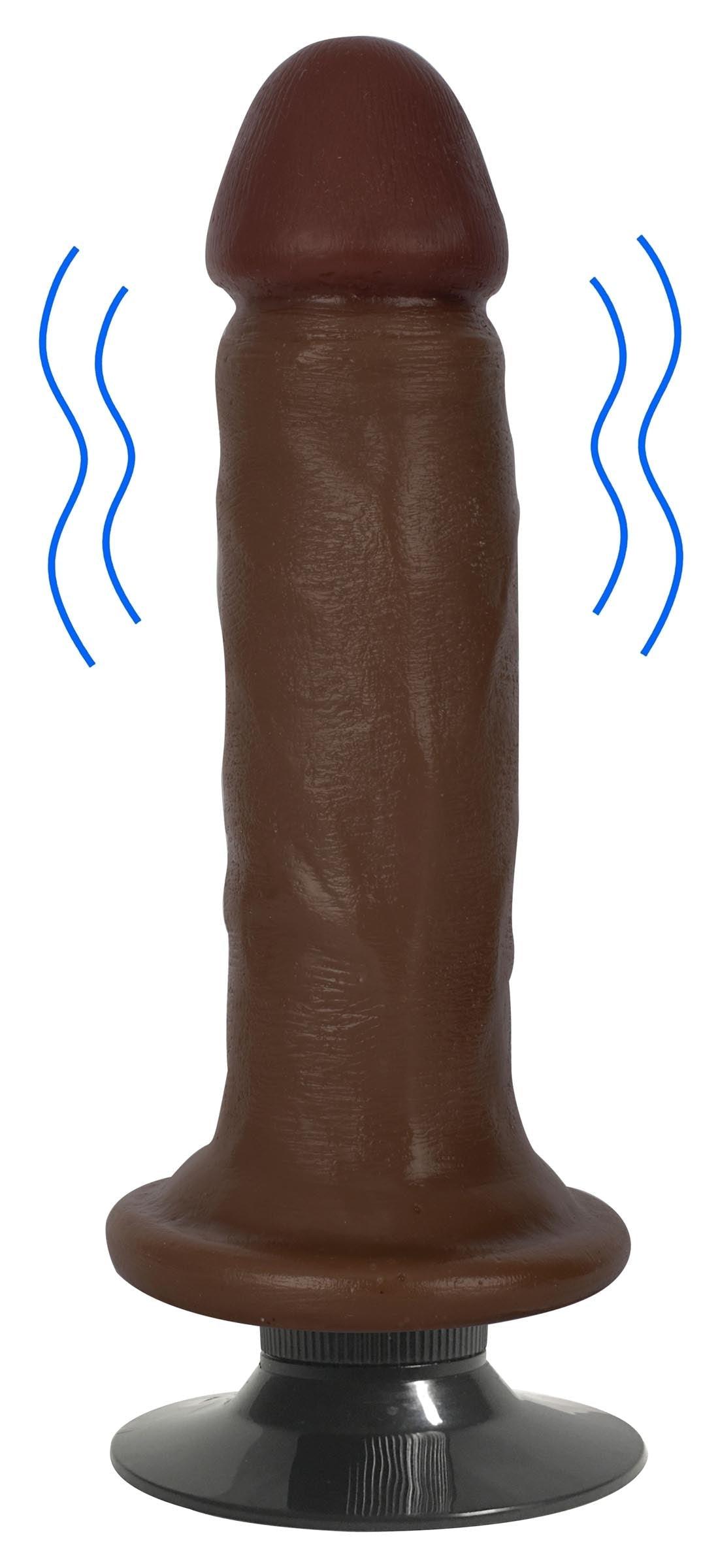 Jock Light Vibrating Dildo - 6 Inch