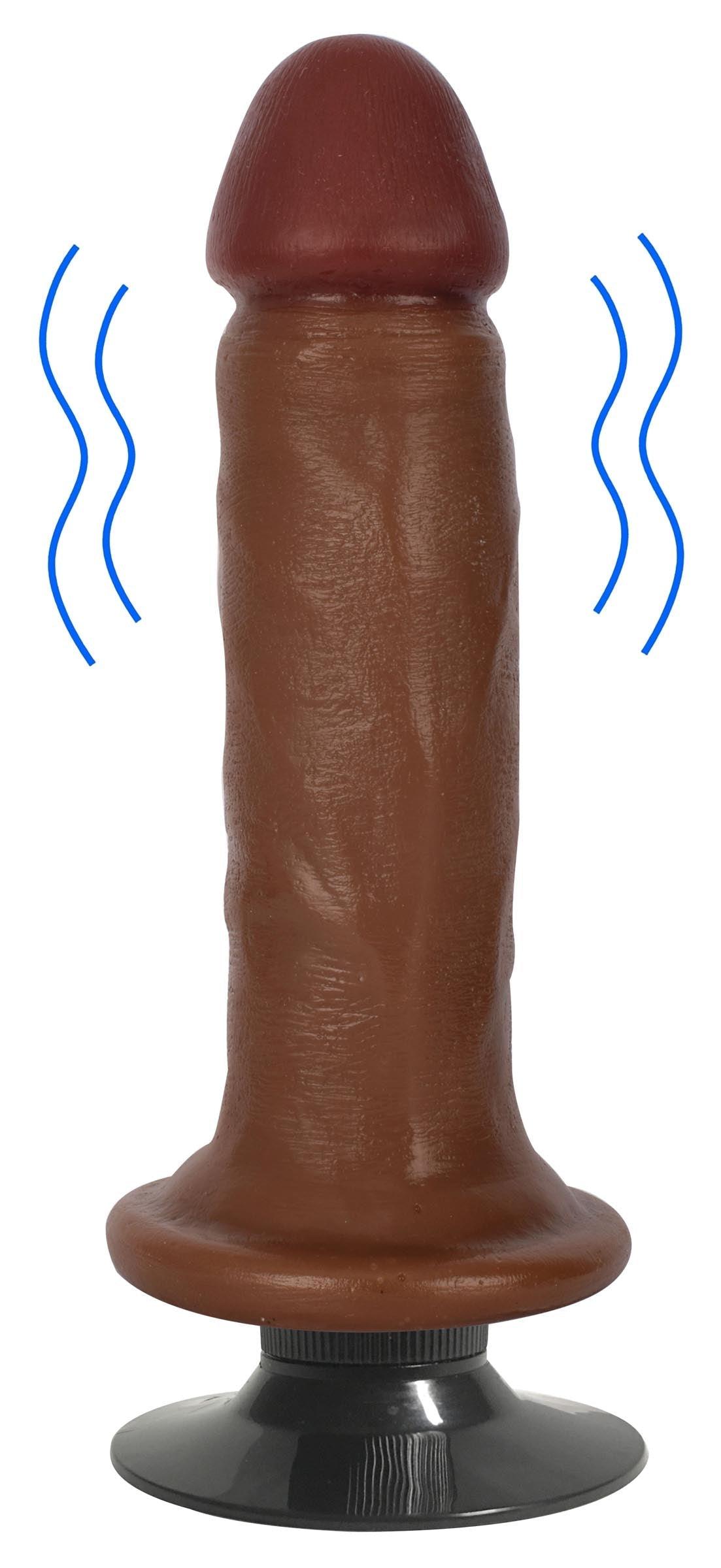 Jock Light Vibrating Dildo - 6 Inch